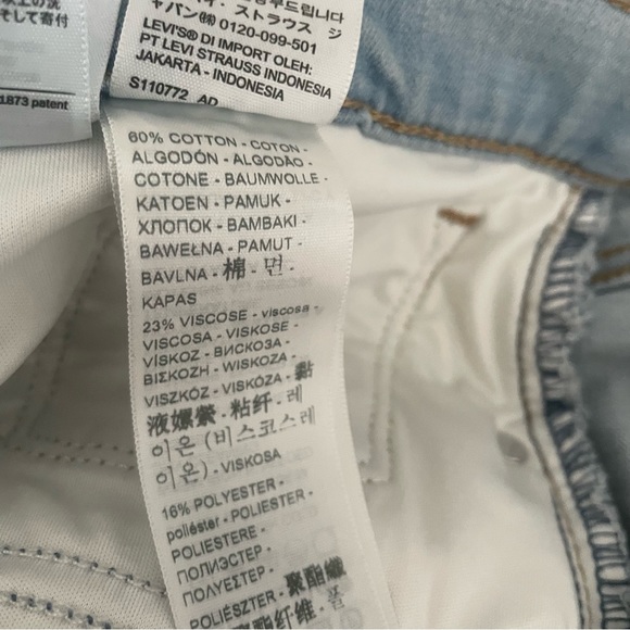 Levi’s 311 Shaping Skinny Plus Size Capris 24W - Picture 10 of 10